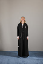 Blush petal Abaya
