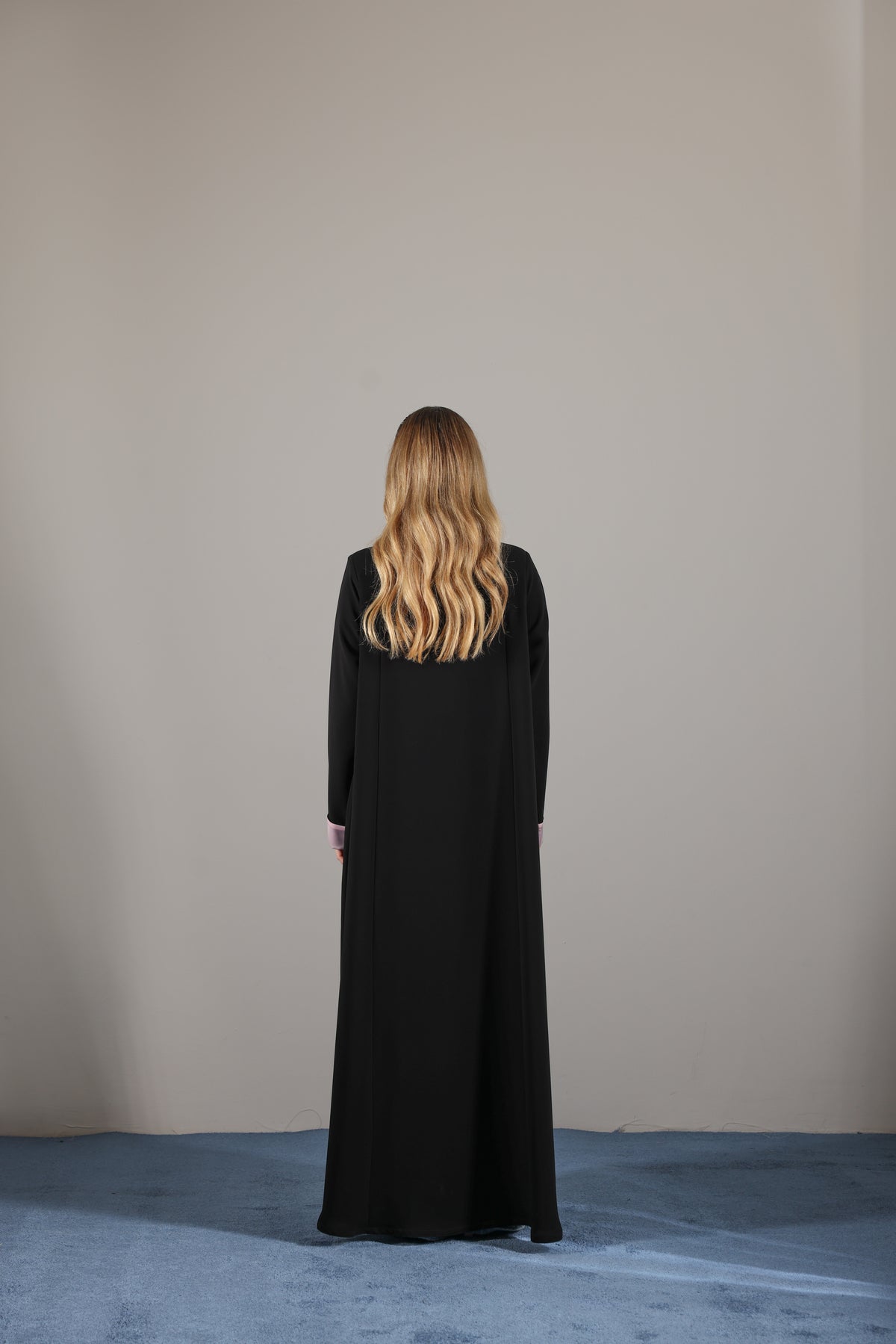 Blush petal Abaya