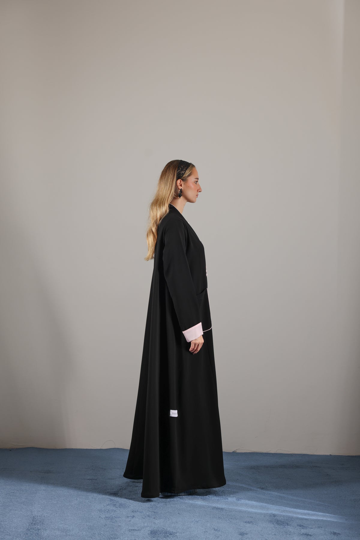Blush petal Abaya