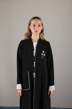 Blush petal Abaya