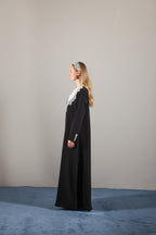 Ivory Lace Abaya