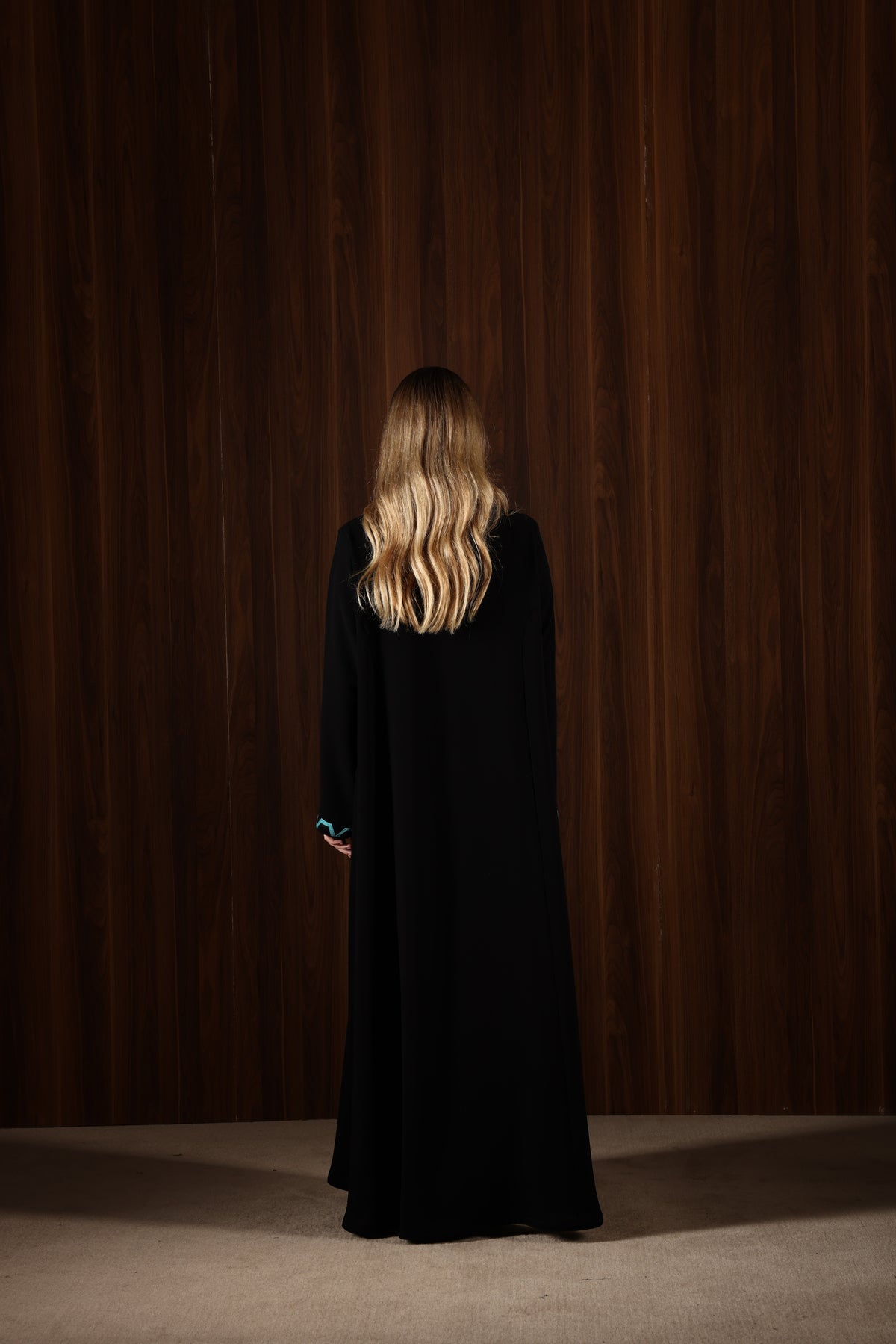 Turquoise Mosaic Abaya