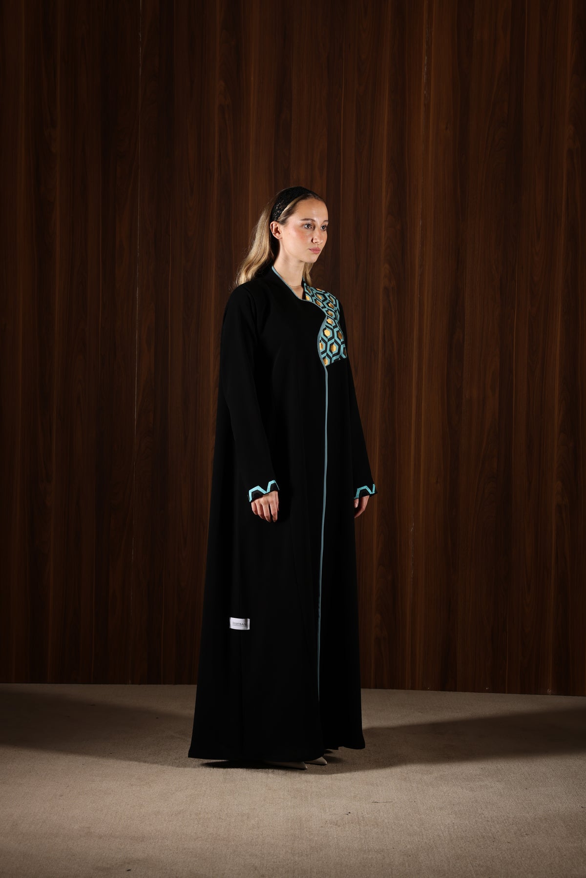 Turquoise Mosaic Abaya
