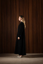 Blue rose Abaya