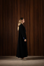 Blue rose Abaya