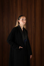 Blue rose Abaya