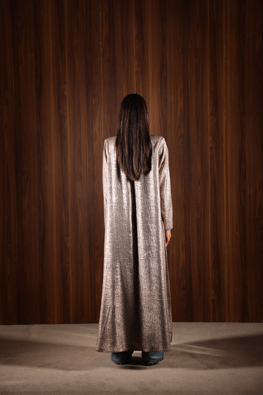 Viper Shimmer Abaya