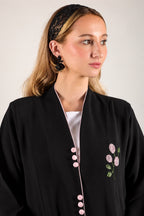 Blush petal Abaya